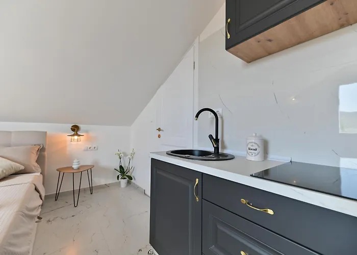 아파트 With Jacuzzi On Rooftop 트로기르