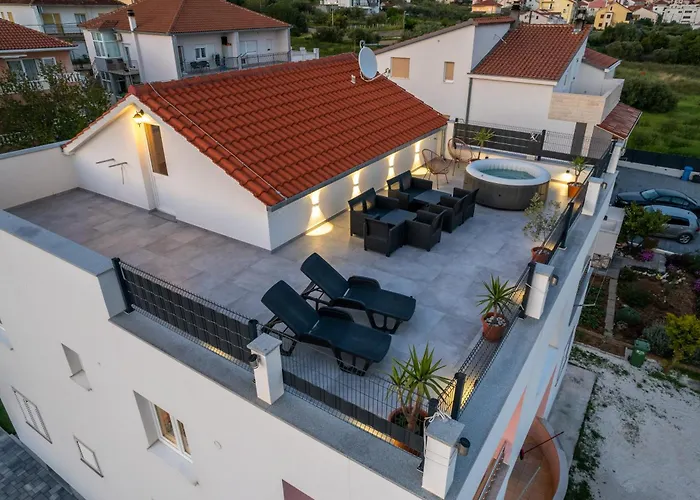 With Jacuzzi On Rooftop