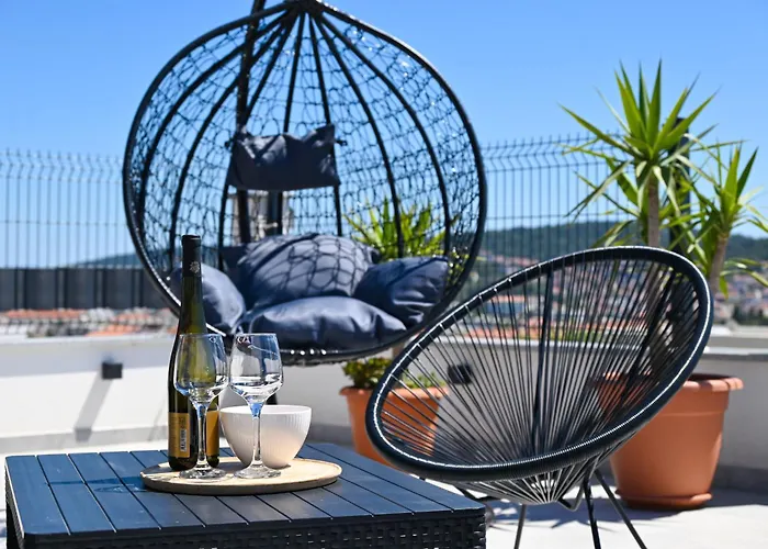 아파트 With Jacuzzi On Rooftop